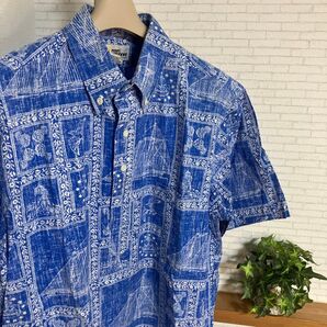 80s REYN SPOONER レインスプーナー アロハシャツ ヴィンテージ