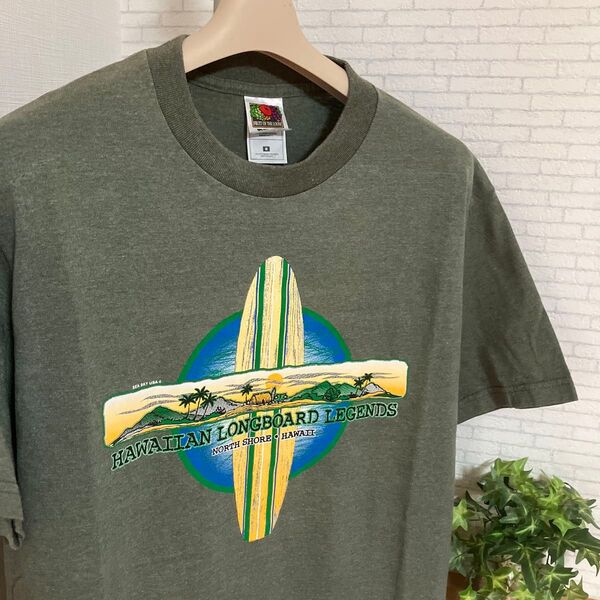 90s 00s フルーツオブザルーム Tシャツ USA製 アメリカ製 サーフィン サーファー ハワイ ヴィンテージ ビンテージ