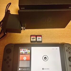 即日発送可能です!Nintendo Switch 本体 ソフト2本セット(大乱闘スマッシュブラザーズ モンスターハンターRISE)