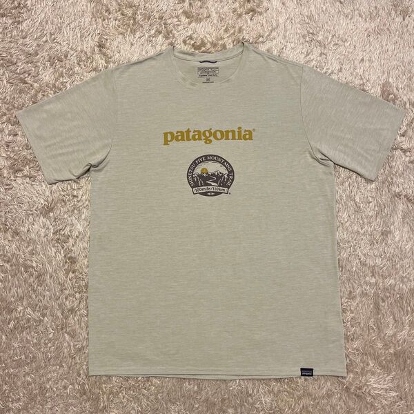 信越五岳 patagonia CAPILENE COOL TRAIL Tシャツ サイズM