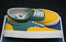 SALE！【新品】US10 28cm VANS バンズ OG ERA LX エラ CANVAS OLD GOLD/FIR グリーン/イエロー 国内正規品_画像3