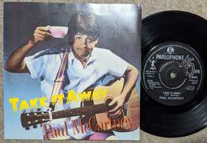 Paul McCartney-Take It Away/I'll Give You A Ring★英Orig.美品7&#34;