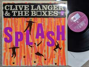 Clive Langer & The Boxes-Splash!★英Orig.美盤/マト1