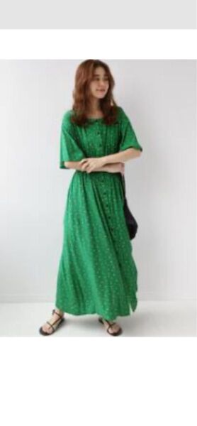 JOURNAL STANDARD relume レーヨンフラワーロングワンピース
