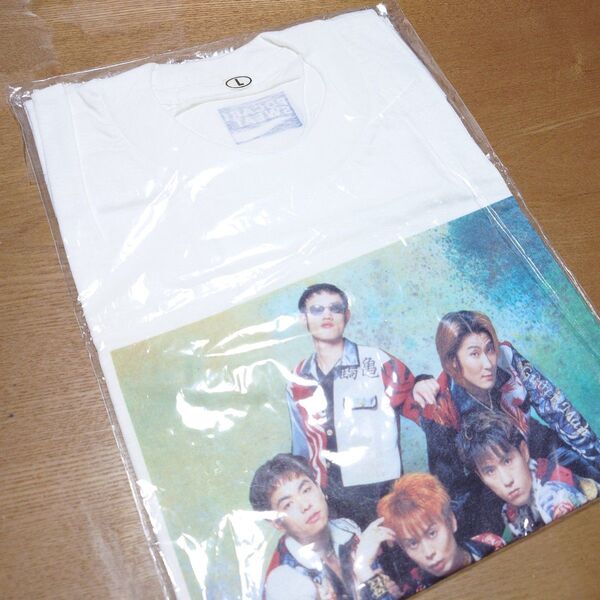 シャ乱Q ポカリスエット Tシャツ 未使用 ライブツアー '96 ツアーTシャツ MUSIC BATTLE グッズ 未使用