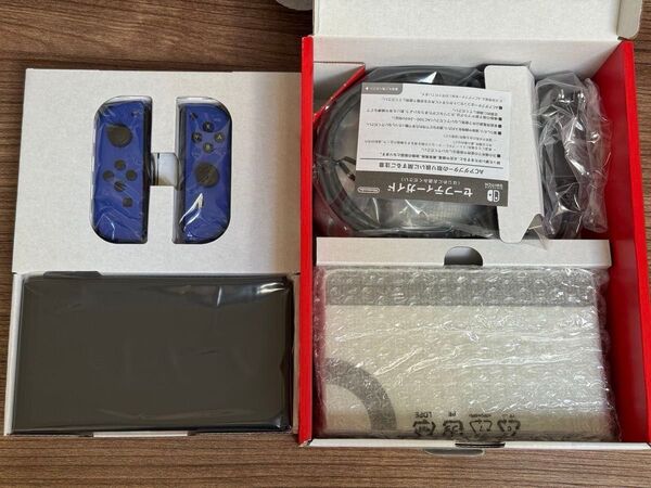 Nintendo Switch 有機ELモデル Joy-Con L Rブルー ストア限定色