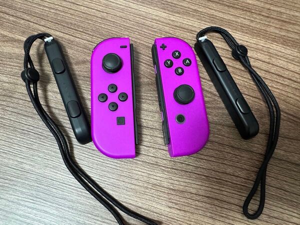 Nintendo Switch Joy-con ジョイコン ネオンパープル L R ネオンオレンジL 3本セット