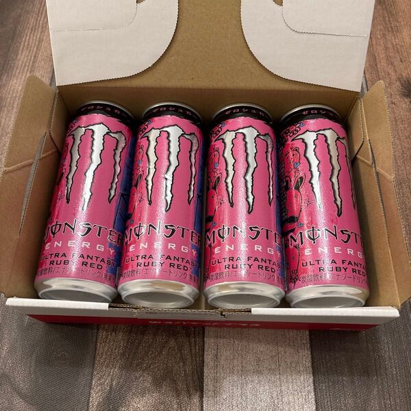 モンスターエナジー ウルトラファンタジー ルビーレッド 4本