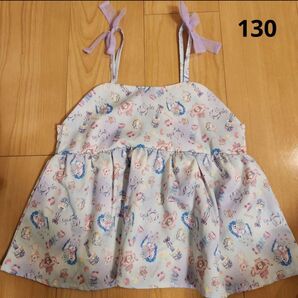 エコネコ トップス 130 ゆめかわ ビスチェ