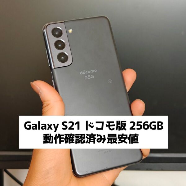 SAMSUNG Galaxy S21 5G SC-51B 動作確認済み