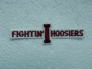 FIGHTING HOOSIERS 大学 フットボール ロゴ アメフト NFL フットボール ワッペン/刺繍 USA スポーツ アメリカ386