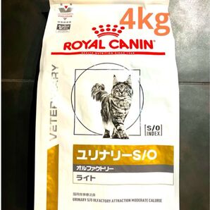 ロイヤルカナン 猫用 ユリナリーS/O オルファクトリーライトドライ4キロ 新品未開封品 期間限定特価品