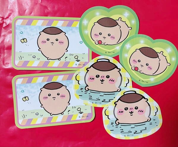 ちいかわ ダイカットステッカー5 くりまんじゅう