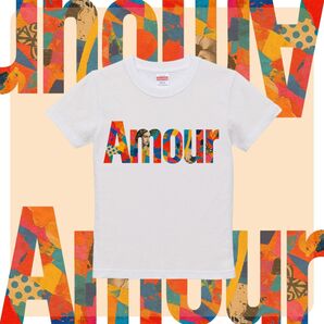 5.6オンス ハイクオリティー Tシャツ ワンポイント おしゃれT POP カラーミックス 半袖Tシャツ 白 ホワイト プリント
