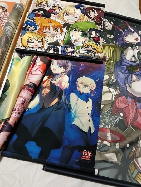 タペストリー&ポスターセット Fate stay night+FGO 坂田金時&酒呑童子 描き下ろしB2タペストリー FGO