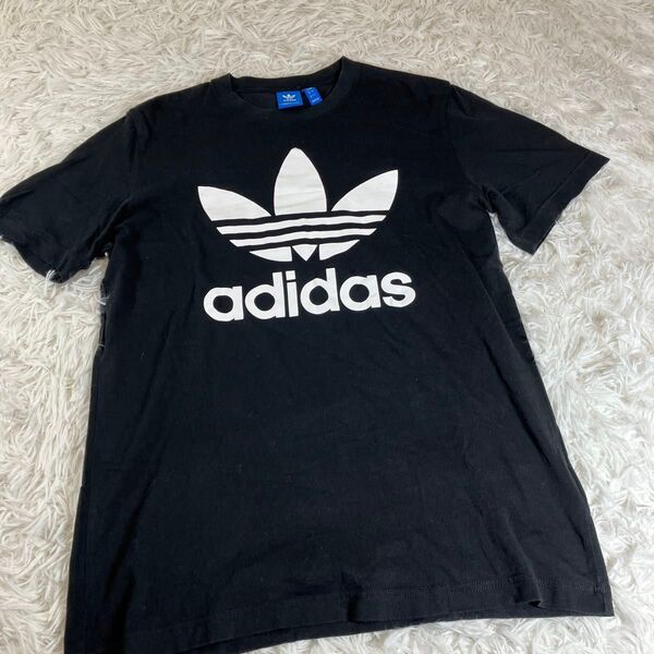 アディダス adidas 半袖Tシャツ アディダスオリジナルス プリントロゴ Lサイズ
