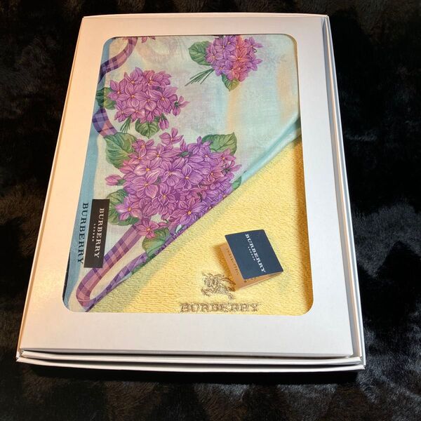 バーバリー ハンカチ 1.花柄 2.ノバチェック BURBERRY ハンカチセット Takashimaya 高島屋