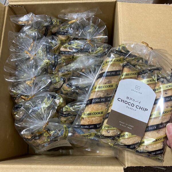 昭栄堂 shoeido 神戸 チョコチップパイ 12袋 お菓子 おやつ 訳あり 賞味期限6月8日 アウトレット