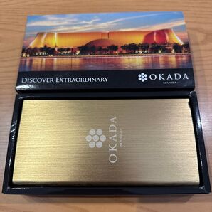 ユニバーサルエンターテインメント株主優待 オカダマニラポータブルバッテリー10,000mAh 本体のみ
