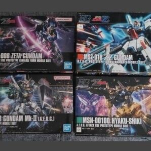 HG/Zガンダム/ダブルゼータガンダム/ガンダムMk-II (エゥーゴ仕様) /百式