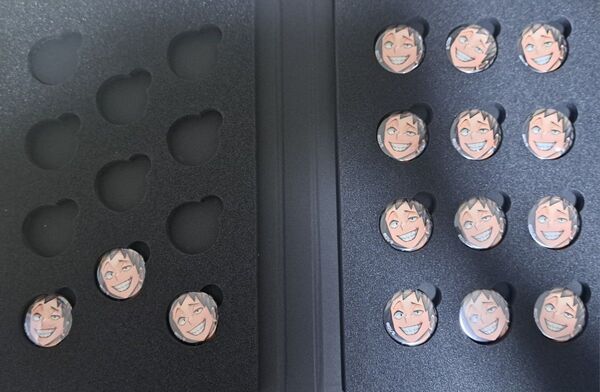 僕のヒーローアカデミア ヒロアカ 応募者全員サービス ディスプレイ缶バッジ 瀬呂範太 15点