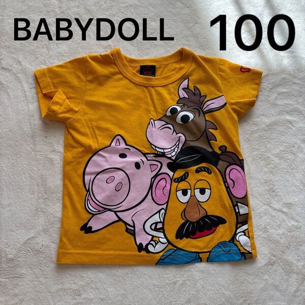 BABYDOLL トイストーリー 100 男の子 半袖 Tシャツ ベビードール
