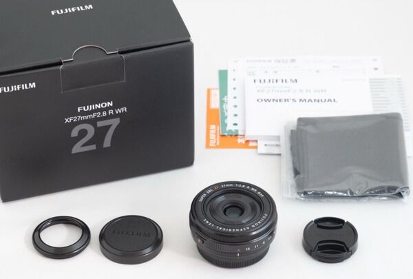 良品★FUJIFILM 富士フイルム XF 27mm F2.8 R WR