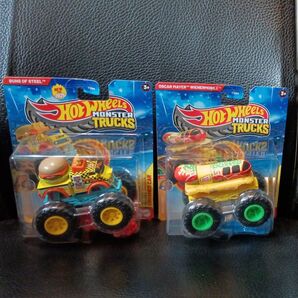ホットウィール モンスタートラック オスカーメイヤーウインナーモービル バンズオブスティール モントラ ホットホイール ミニカー