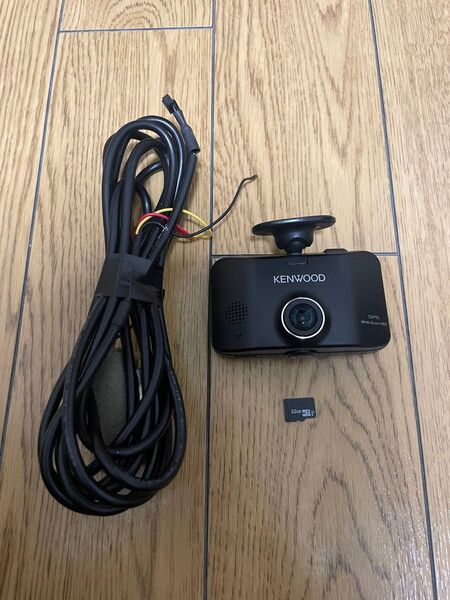 KENWOOD DRV-830 ドライブレコーダー 32GB SDカード付 駐車監視機能付