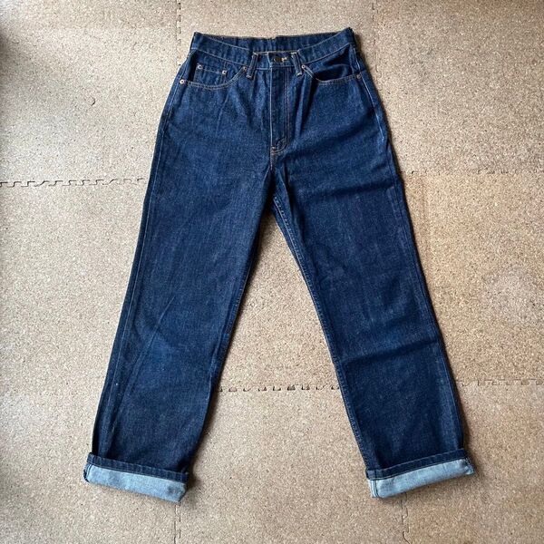 美品・90s濃紺・ビッグシルエット【Levi's リーバイスw519 ・ジーンズ】w31 デニムパンツ