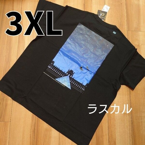 【3XL】UNIQLO ドラえもん ルーブル美術館 半袖 Tシャツ