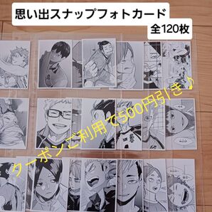 ハイキュー クロニクル 同梱 思い出スナップフォトカード 全120枚