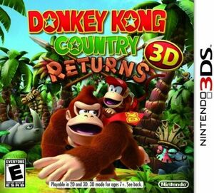 ★海外限定★ 北米版 Donkey Kong Country Returns 3DS ドンキーコング GAME ゲーム ニンテンドー3DS