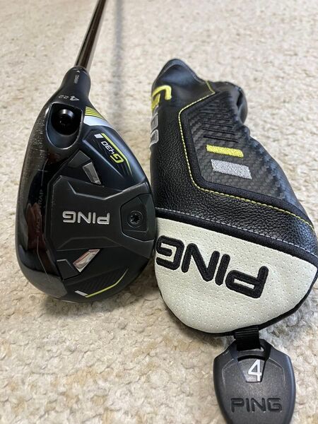 PING G430 ユーティリティ 4U TOUR 2.0 CHROME 85 Sヘッドカバー付き