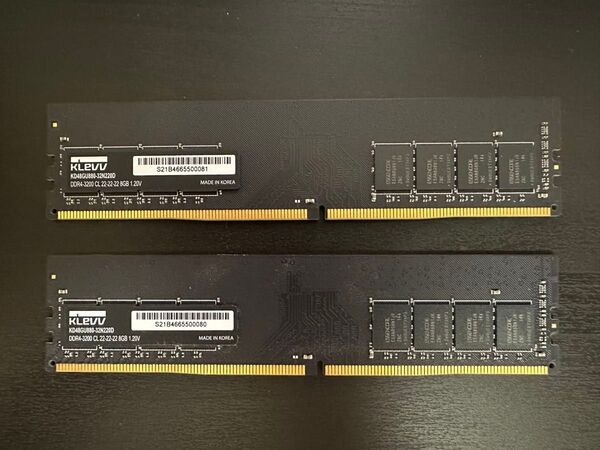 KLEVV DDR4 3200MHz 8GB×2