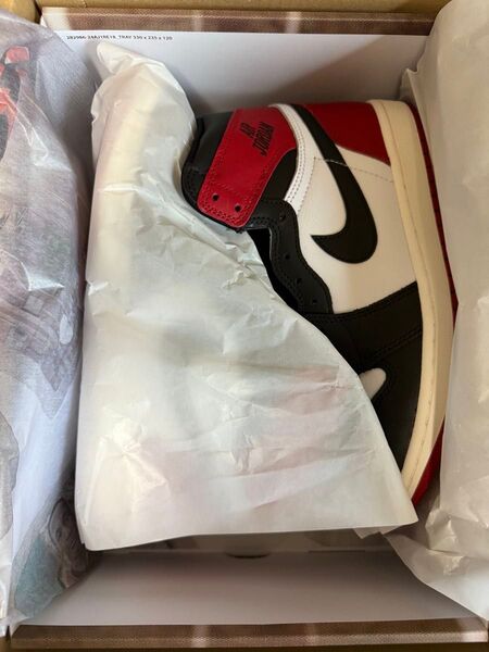 Nike Air Jordan 1 Retro High OG "Black Toe Reimagined" 27.0 新品未使用