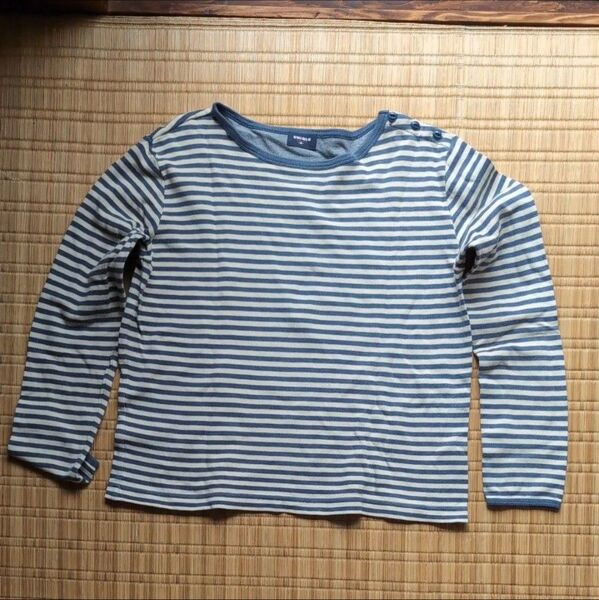 ユニクロ 長袖Tシャツ レディース M ボーダー
