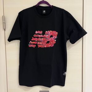 NEW BALANCE ニューバランス GAWXグラフィック 半袖Tシャツ 黒 Sサイズ大きめ
