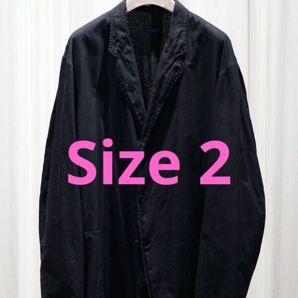 comoli 25ss khadiコットン ジャケット サイズ2