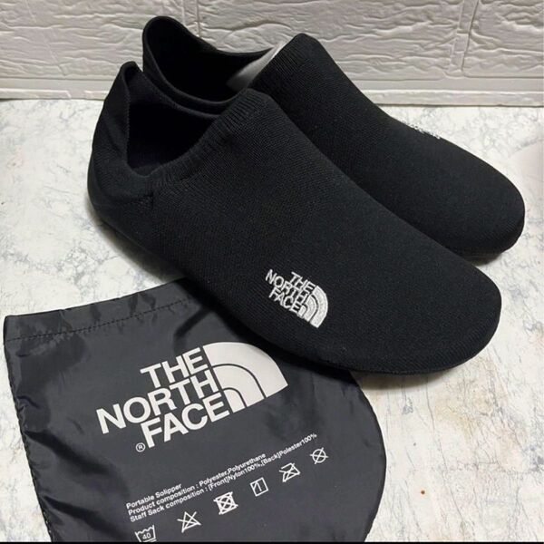 新品 ノースフェイス ポータブルソリッパー ルームシューズ