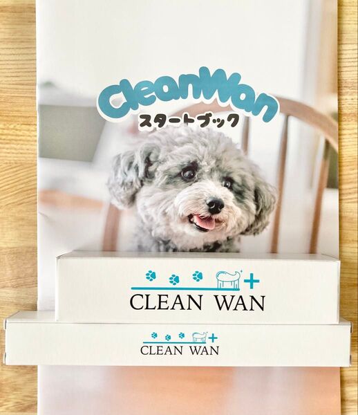 CLEAN WAN クリーンワン 歯磨き ジェル 歯石取り 歯石除去 歯ブラシ & スタートガイドつき