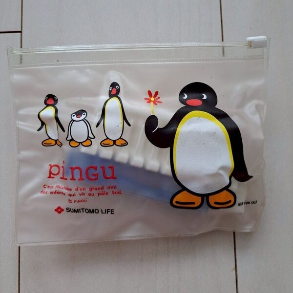 非売品 トラベルセット 旅行 ピングー PINGU くし 歯ブラシセット