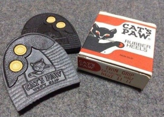 【キャッツポウ CAT'S PAW】 デッドストック 靴 材料 ヒール