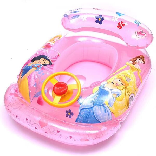 【新品】足入れ 浮き輪 プリンセス ハンドル付き (足入れボート浮輪)