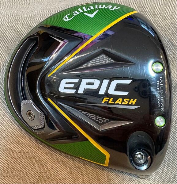 【綺麗】ヘッド&Hカバー:10.5° Callaway EPIC FLASH ドライバー キャロウェイ
