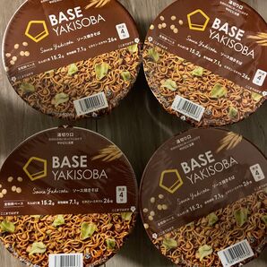 BASE YAKISOBAソース焼きそば×4個
