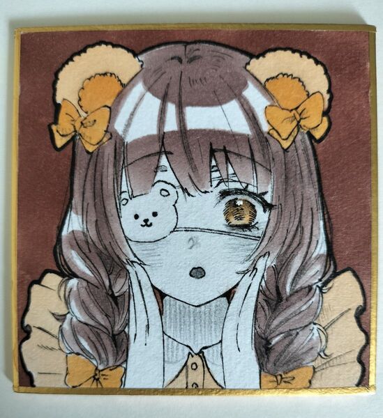オリジナルイラスト 手描きイラスト