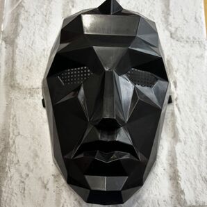 フロントマン イカゲーム マスク 鬼 仮面 仮装 パーティー お面 ブラック