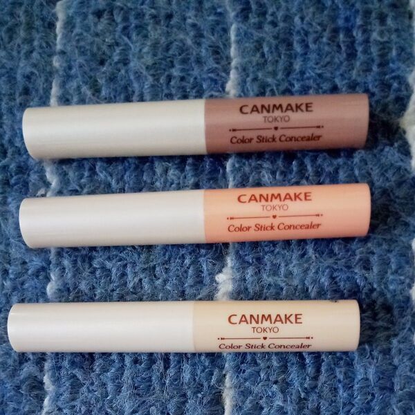 CANMAKE カラースティックコンシーラー 3個セット 01.02.03