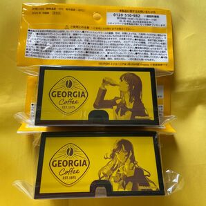 ジョージア×Ado スマホスタンド&スピーカー2個セット